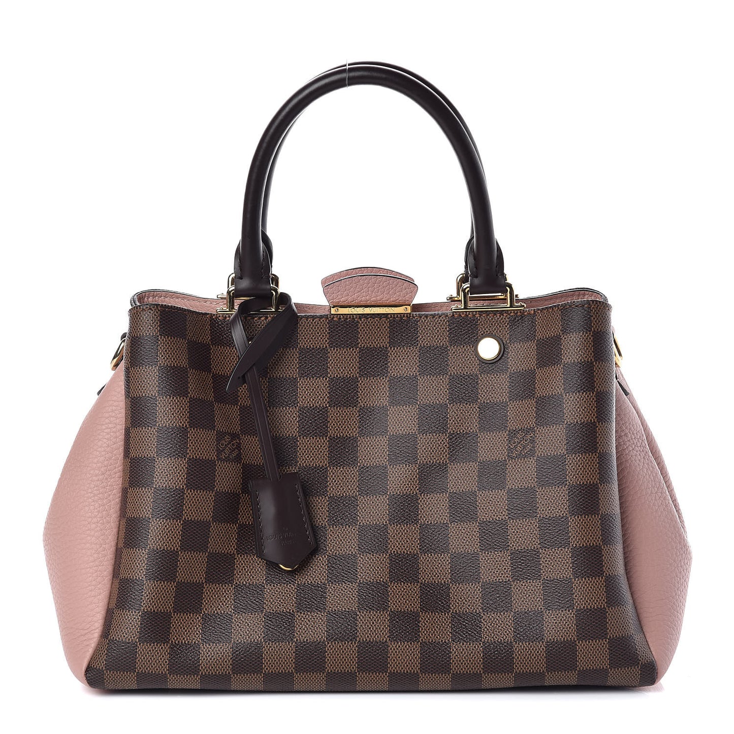 Damier Ebene Cuir Taurillon Brittany Magnolia