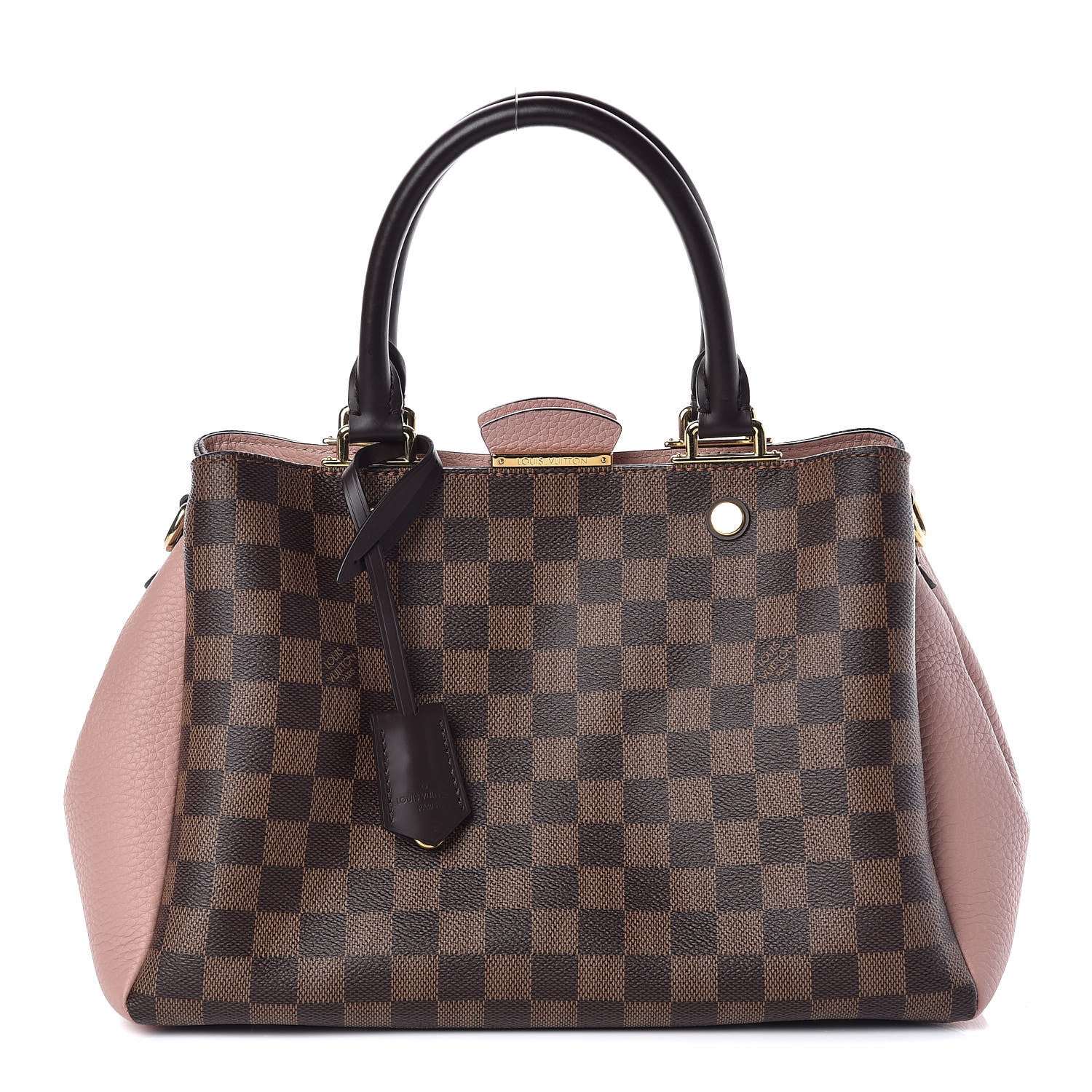 Louis Vuitton Damier Ebene Cuir Taurillon Brittany Magnolia 1 of 9