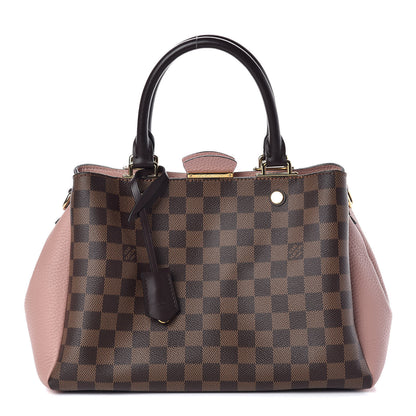 Louis Vuitton Damier Ebene Cuir Taurillon Brittany Magnolia 1 of 9
