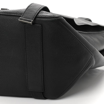 Proenza Schouler Pebbled Calfskin Large PS Courier Backpack Black 10 of 11