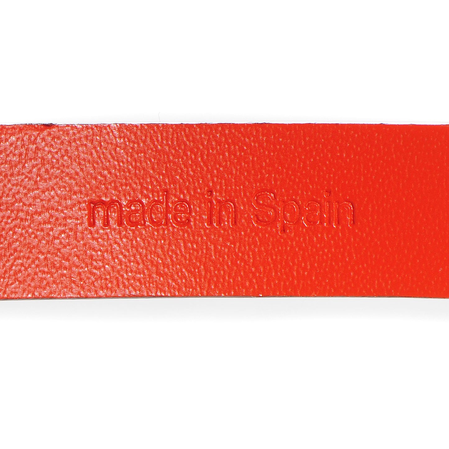 Calfskin Stamp It Bracelet 17 Piment