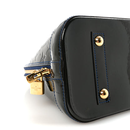 Louis Vuitton Vernis Alma PM Blue Infini 8 of 9
