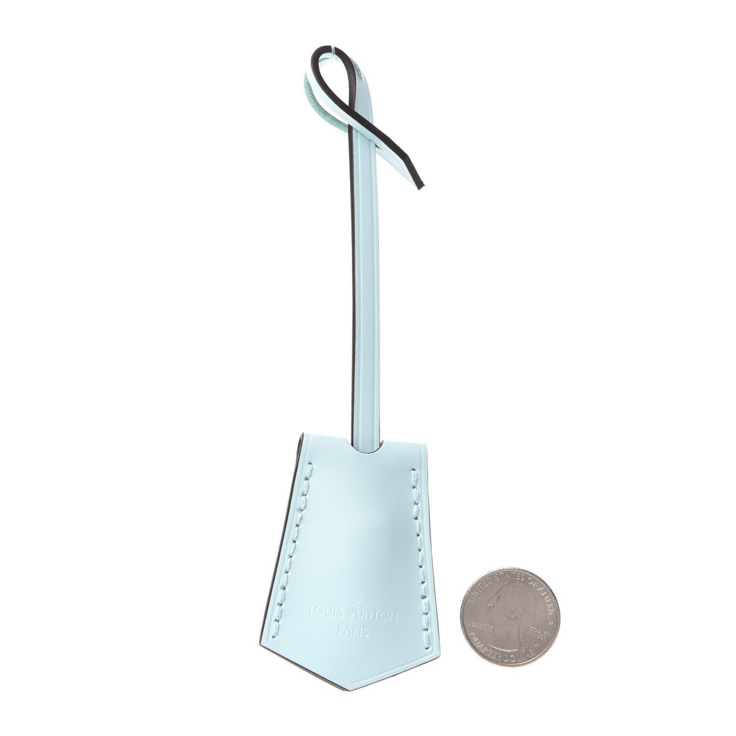 Louis Vuitton Calfskin Clochette Key Bell Holder Seaside 2 of 3