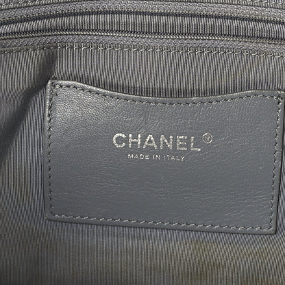 Chanel Calfskin Ultimate Stitch Shopping Tote Khaki 7 of 13