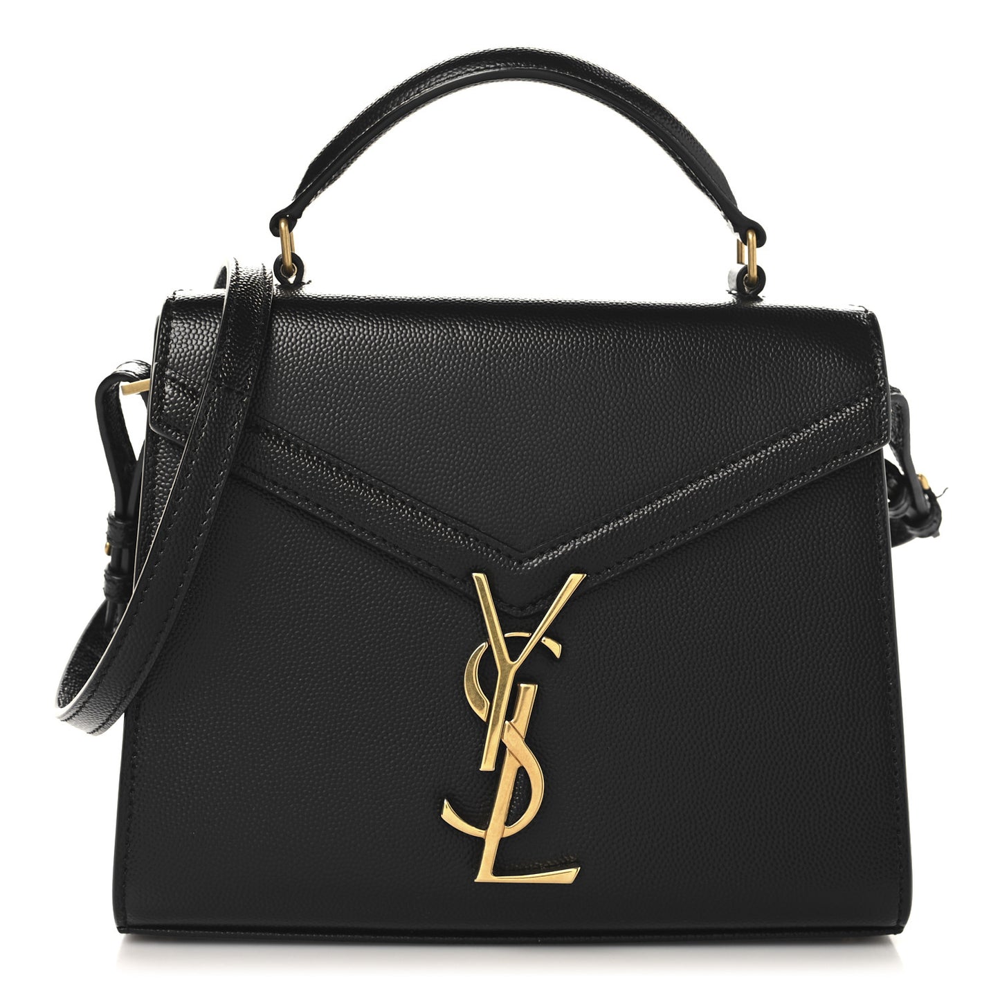 Grain de Poudre Mini Classic Monogram Cassandra Top Handle Black