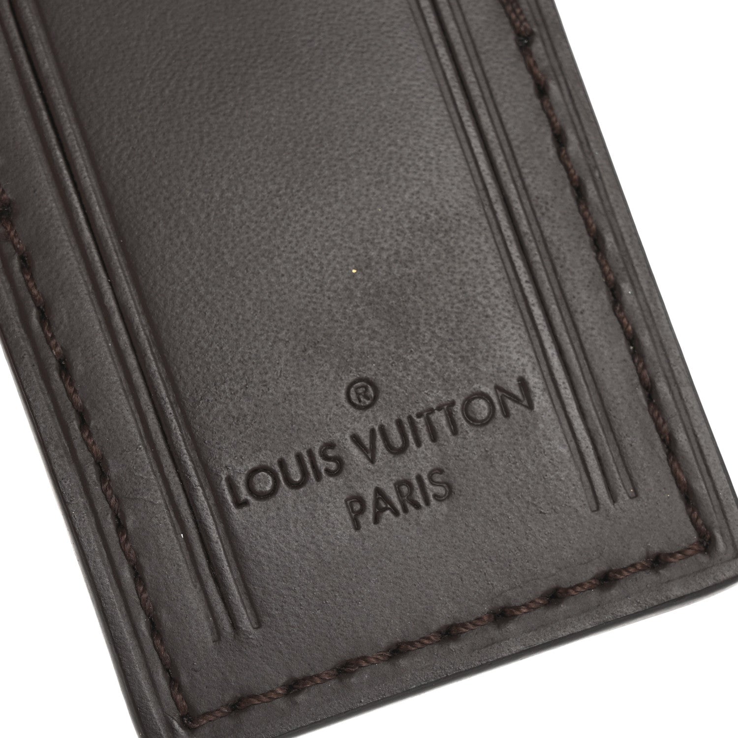Louis Vuitton Calfskin Luggage Tag Ebene 3 of 5