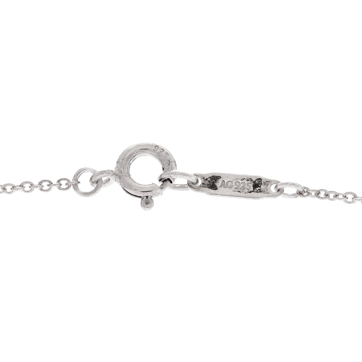 Sterling Silver Mini Heart Key Pendant Necklace