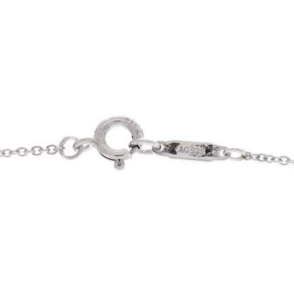 Tiffany Sterling Silver Mini Heart Key Pendant Necklace 5 of 5