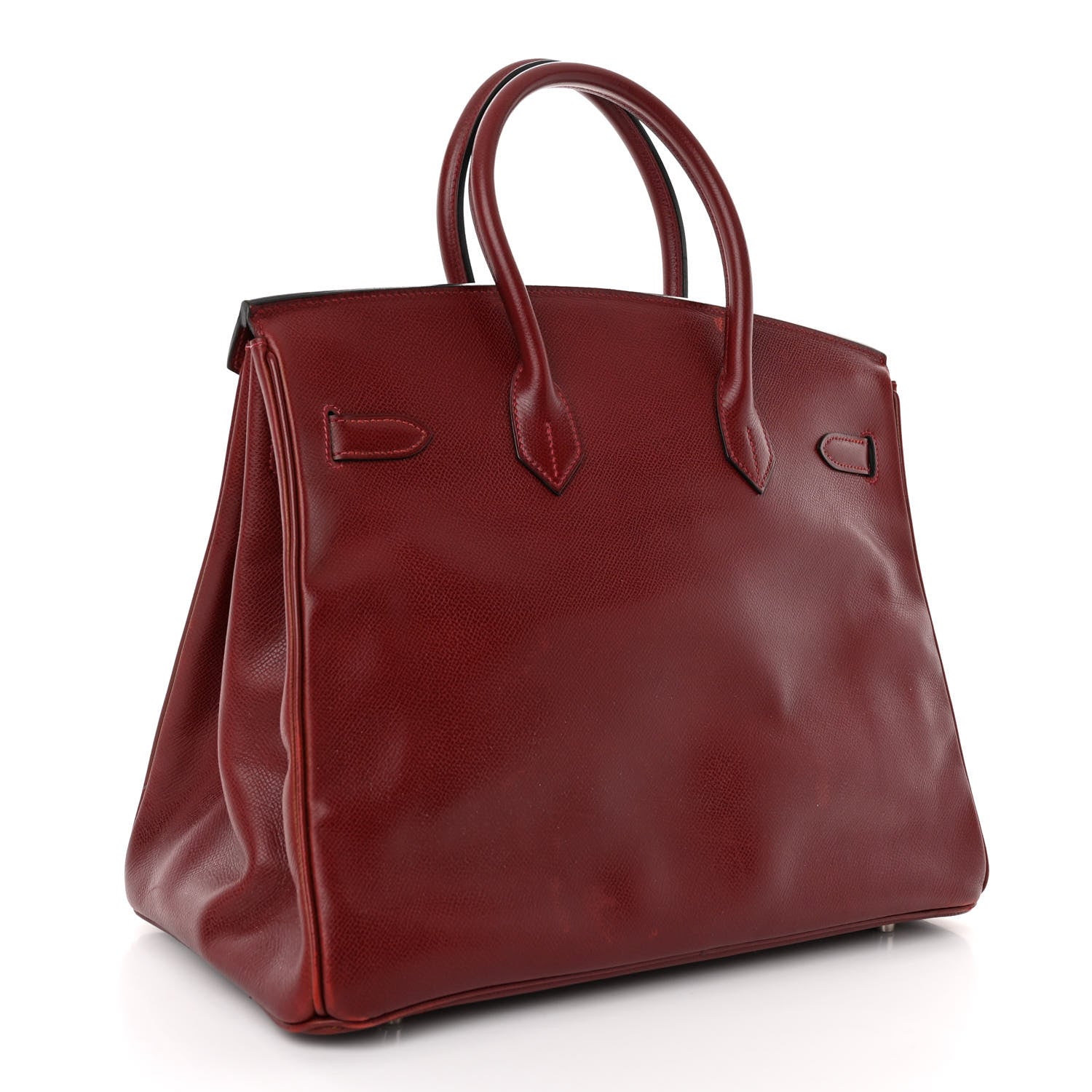 Hermes Courchevel Birkin 35 Rouge H 3 of 13