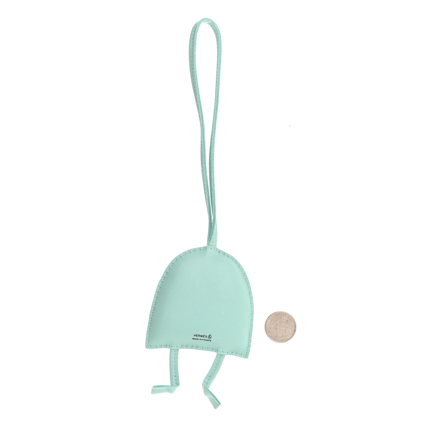 Lambskin Silk Petit H Hibouton Charm