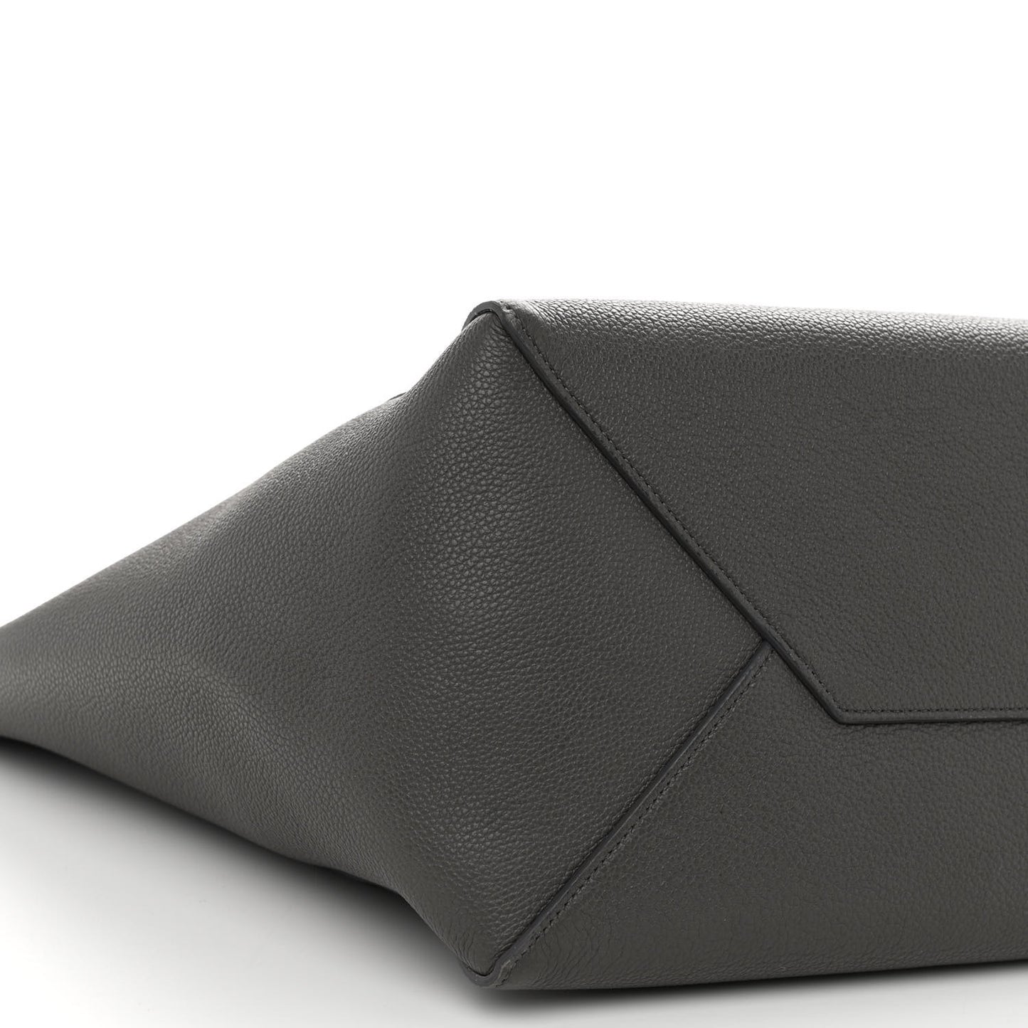 Soft Grained Calfskin Small Belt Cabas Phantom Taupe