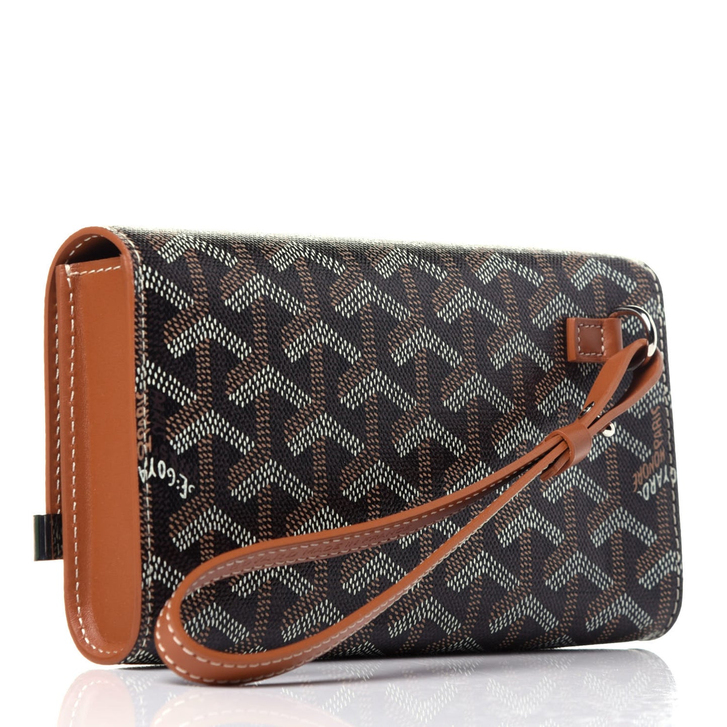 Goyardine Monte Carlo Mini Phone Case Black