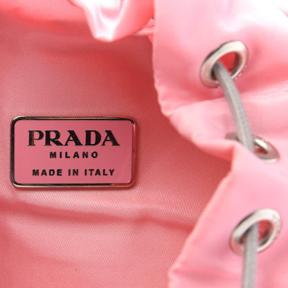 Prada Nylon Vela Double Buckle Backpack Pink 7 of 11