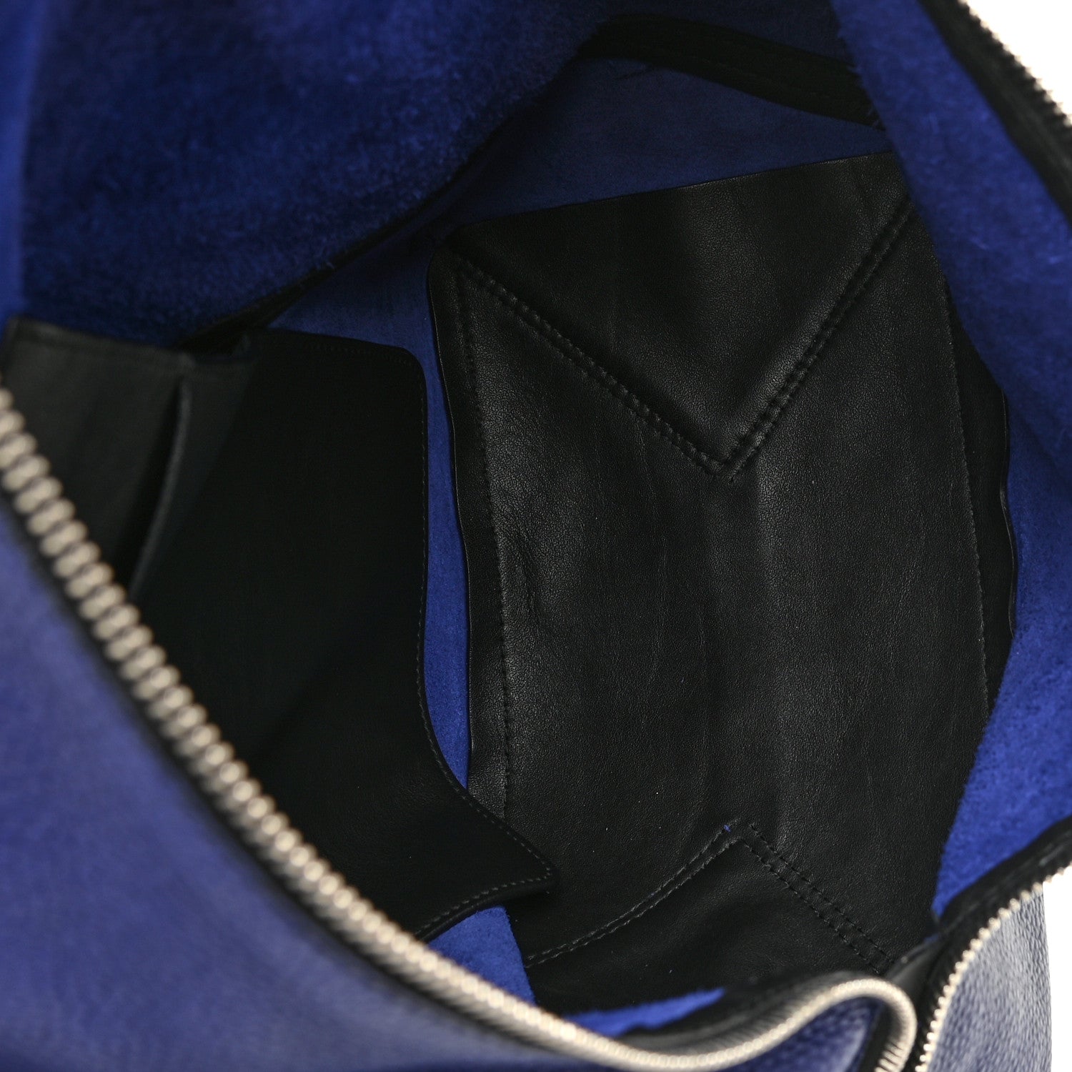 Proenza Schouler Pebbled Calfskin Medium Zip Hobo Blue 5 of 16