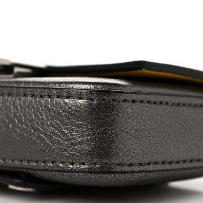 Fendi Cuoio Romano Lux Nano Baguette Charm Graphite 8 of 8