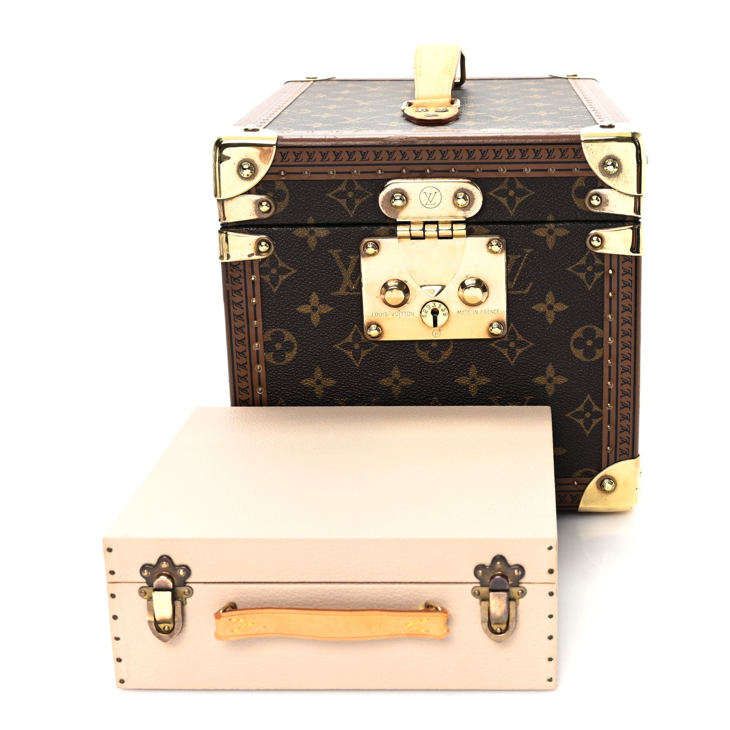 Louis Vuitton Monogram Boite Flacons Beauty Train Trunk Case 3 of 9