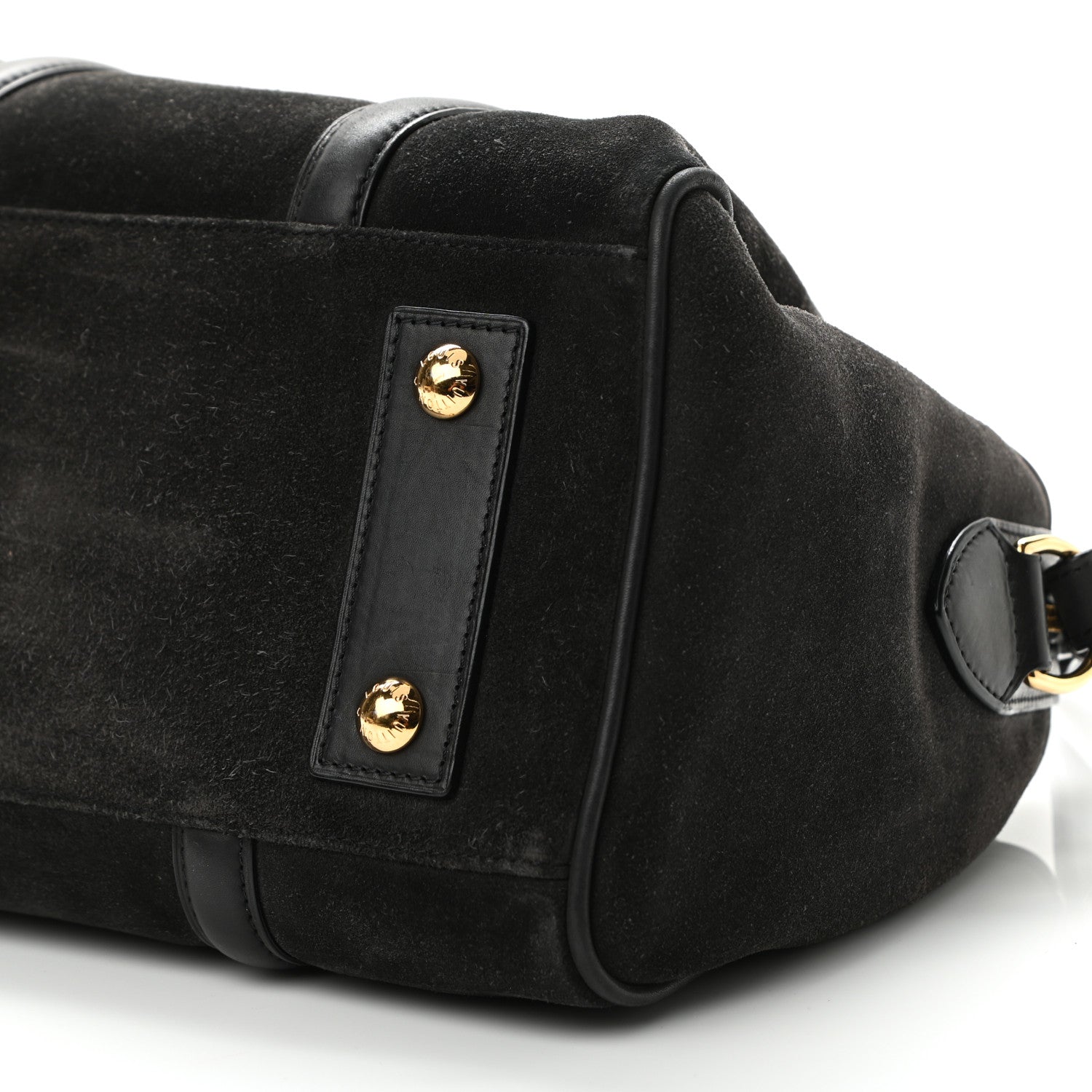 Louis Vuitton Suede Calfskin SC Bag PM Asphalt 10 of 11