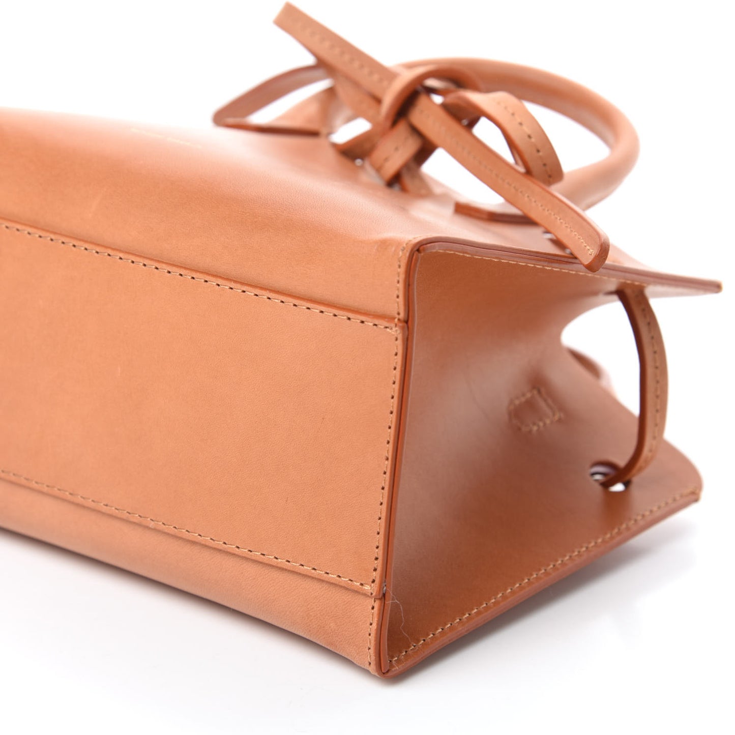 Calfskin Mini Mini Sun Bag Cammello Dolly