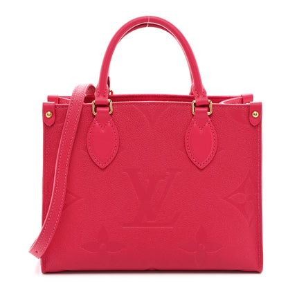 Louis Vuitton Empreinte Monogram Giant Onthego PM Freesia 1 of 11