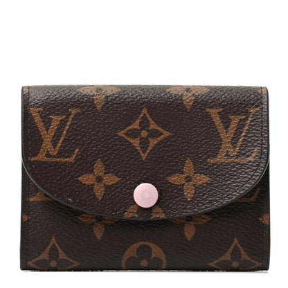 Louis Vuitton Monogram Rosalie Coin Purse Rose Ballerine 1 of 3