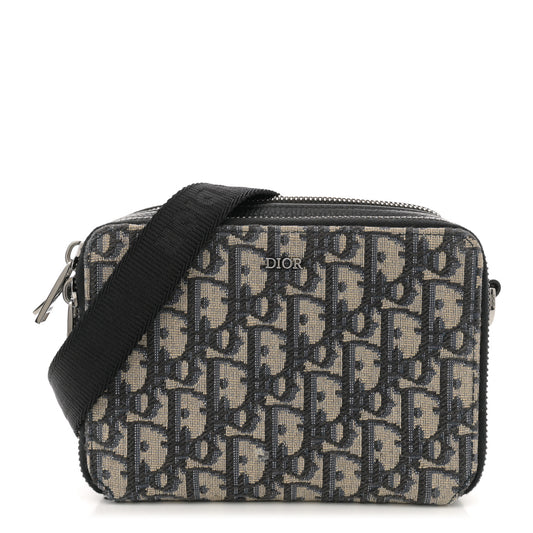 Oblique Pouch Navy Blue