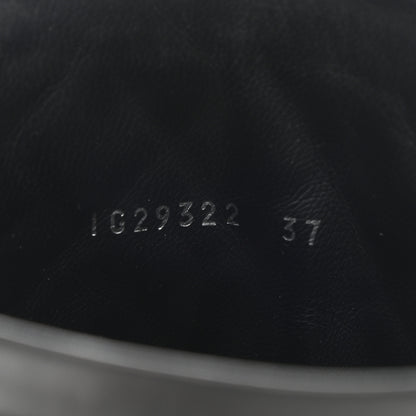 Chanel Calfskin Quilted Boots 37 Black 8 of 12