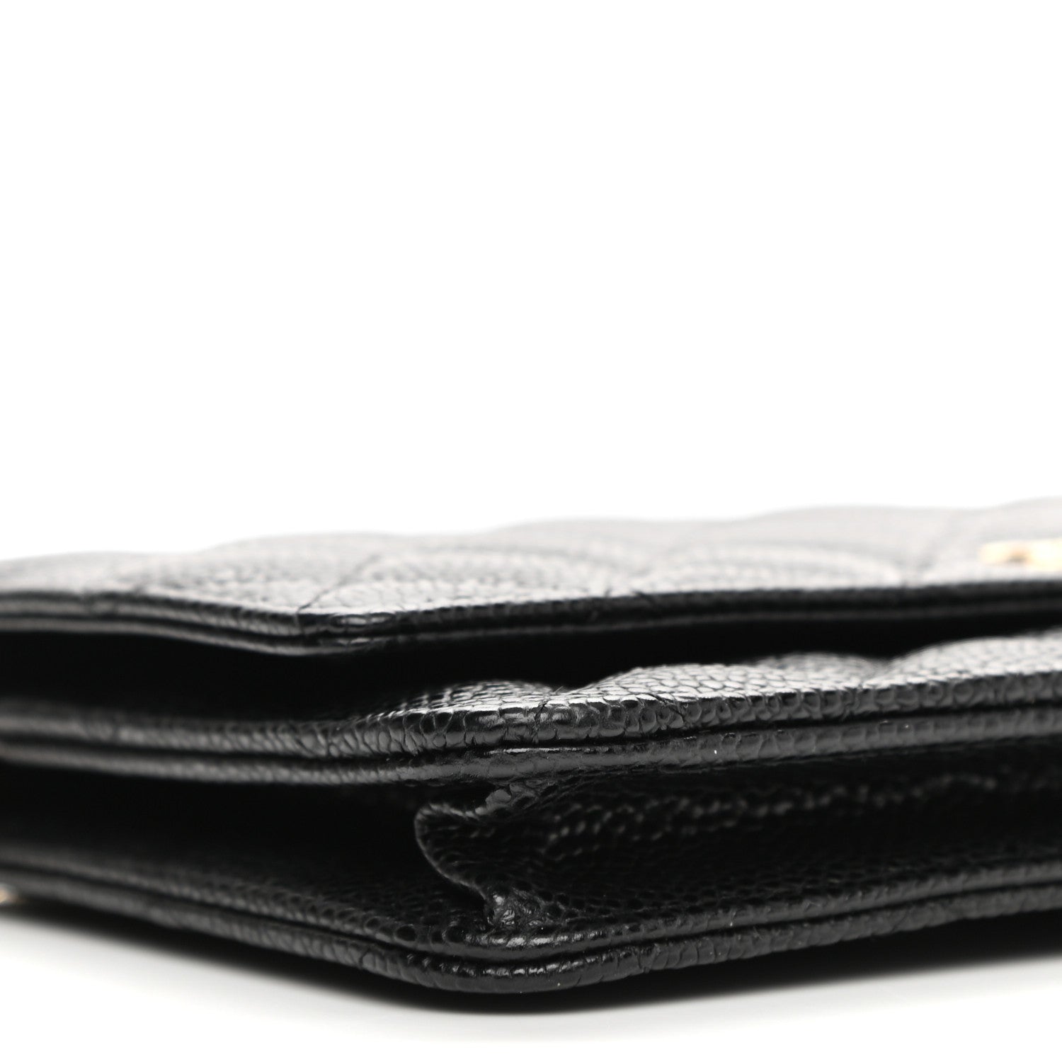 Chanel Caviar Quilted Wallet On Chain WOC Black 10 of 11
