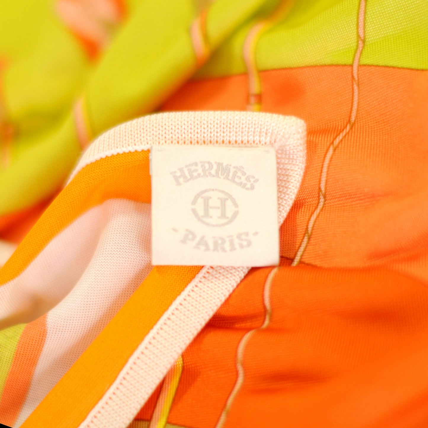 Silk Jersey Arcs en Ciel Scarf 90