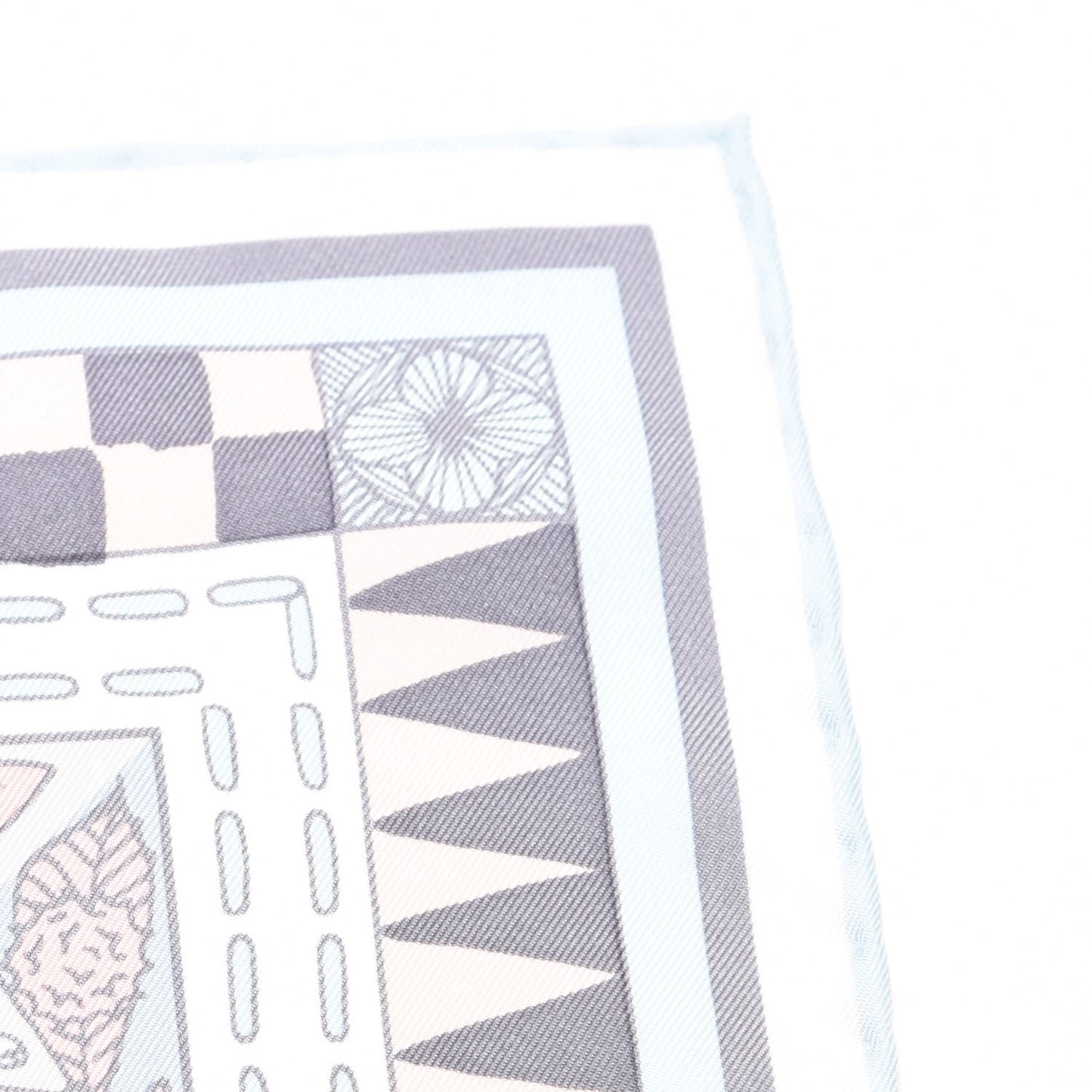 Silk Jeu De Louis Scarf Blush