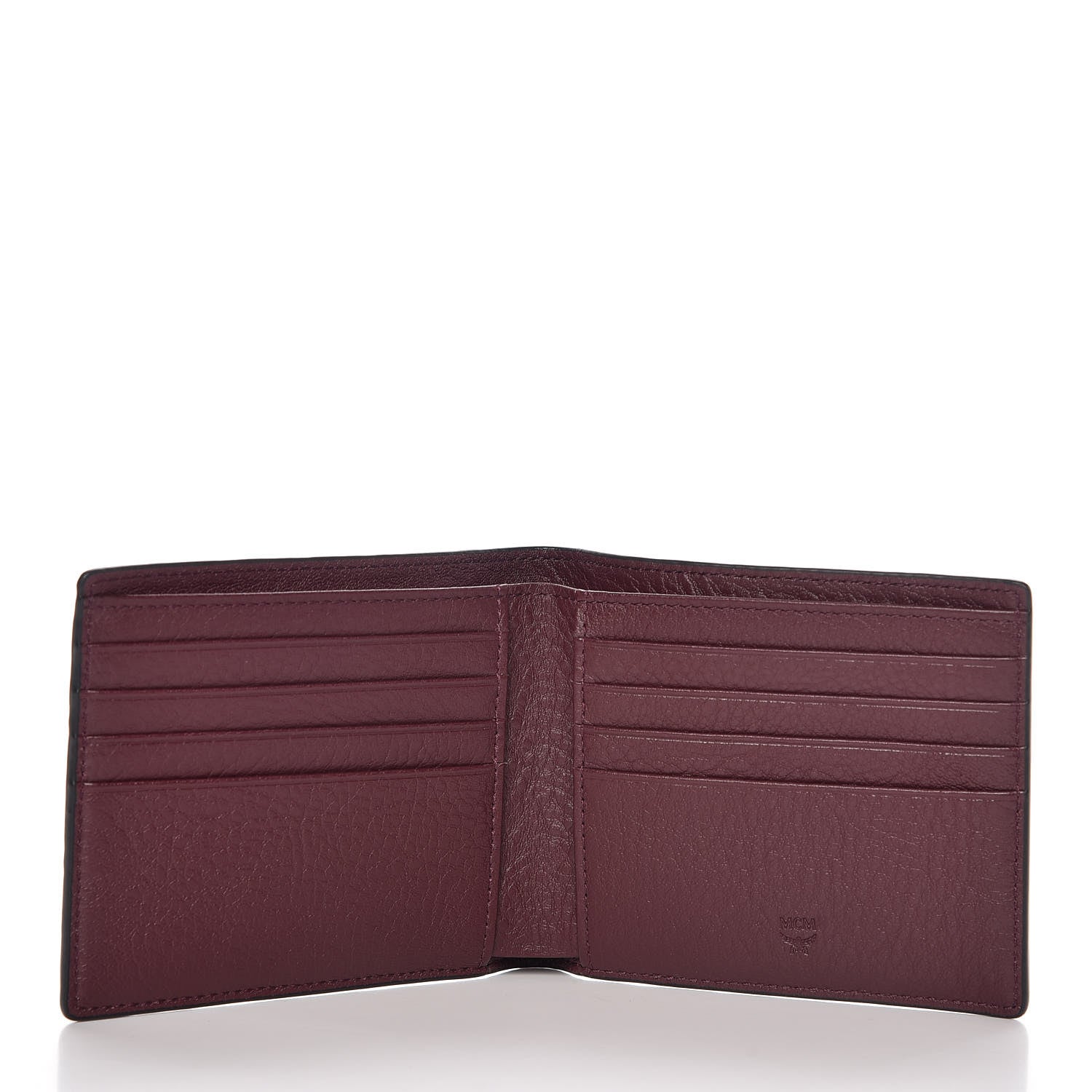 MCM Visetos Original Bifold Wallet Rustic Brown 5 of 9