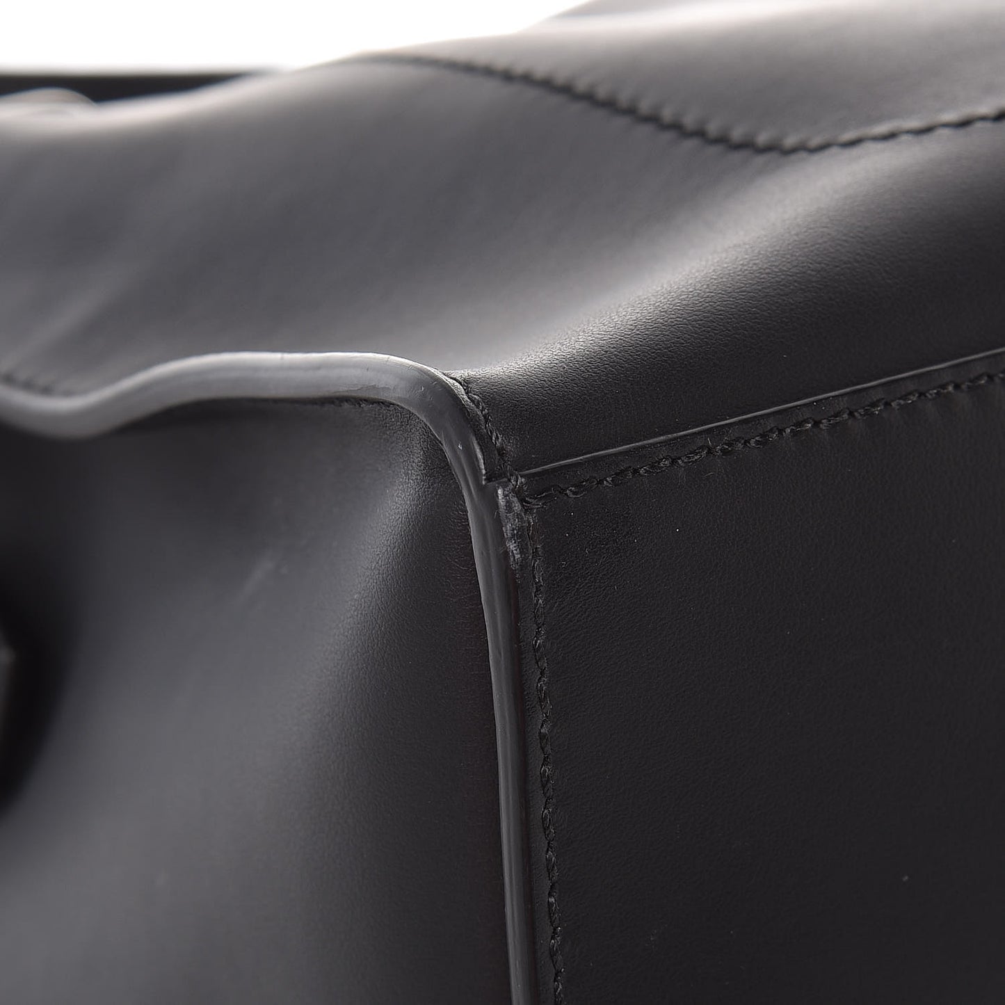 Calfskin Faces Lui Urban Briefcase Black