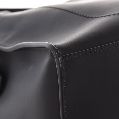 Fendi Calfskin Faces Lui Urban Briefcase Black 8 of 11