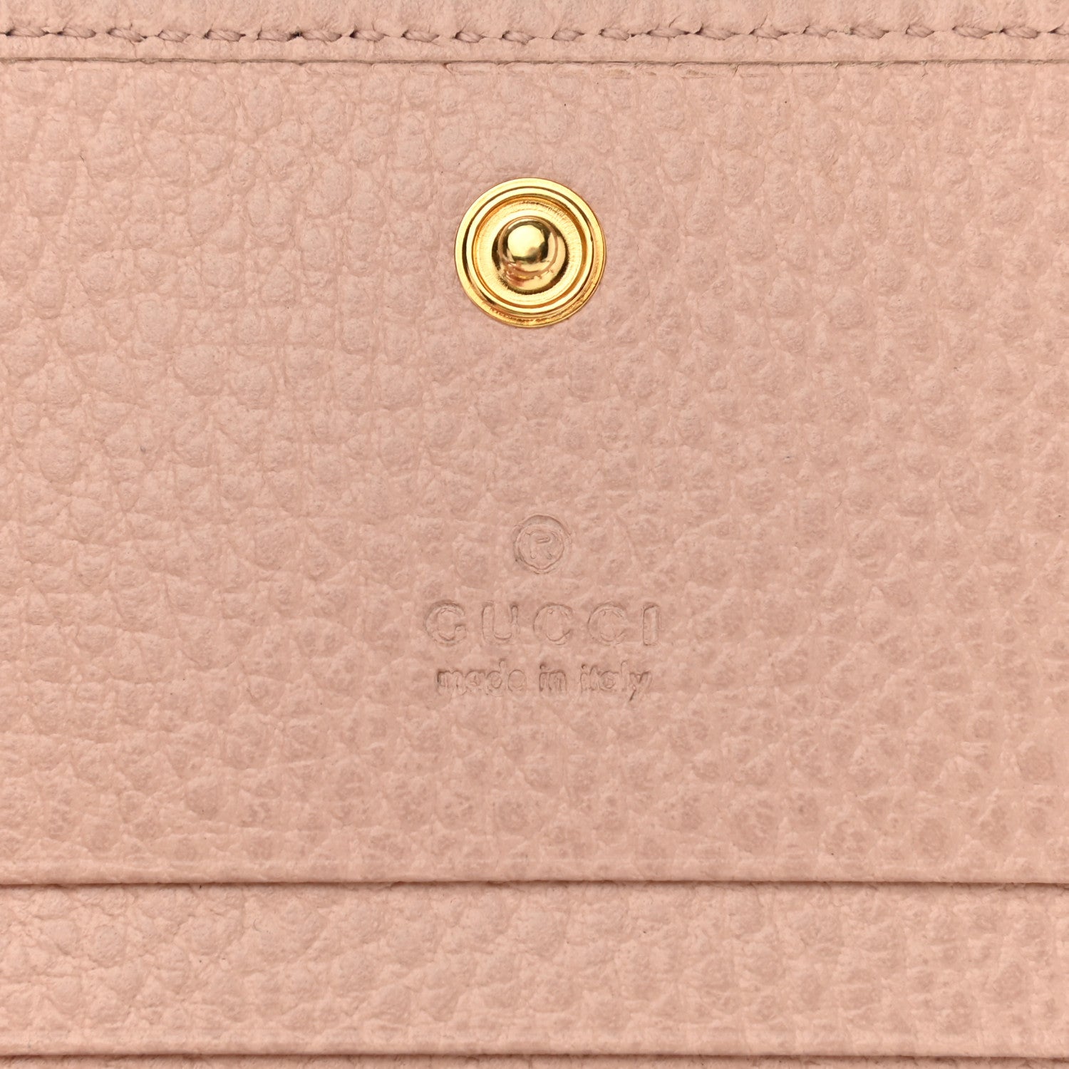 Gucci Dollar Calfskin GG Marmont Card Case Perfect Pink 6 of 8