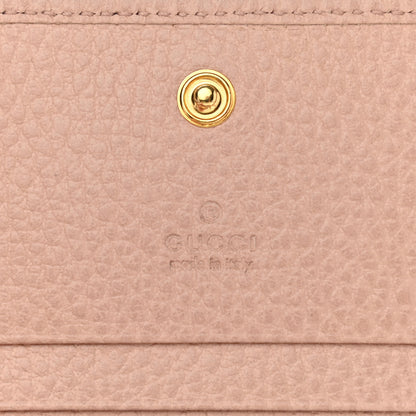 Gucci Dollar Calfskin GG Marmont Card Case Perfect Pink 6 of 8