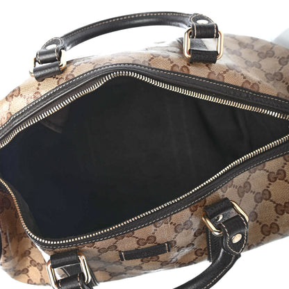 Gucci Crystal Monogram Medium Joy Boston Dark Brown 4 of 4