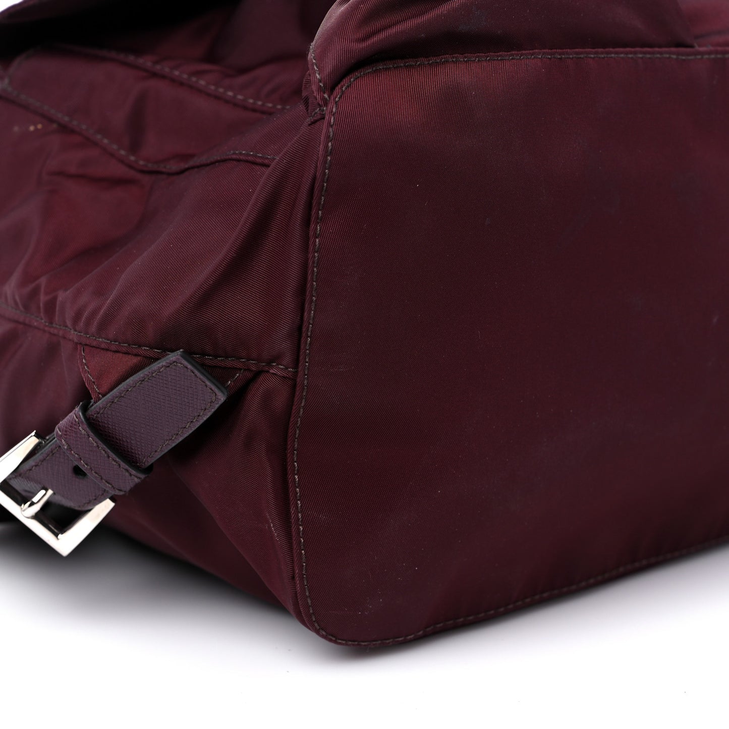 Tessuto Nylon Vela Medium Backpack Bordeaux