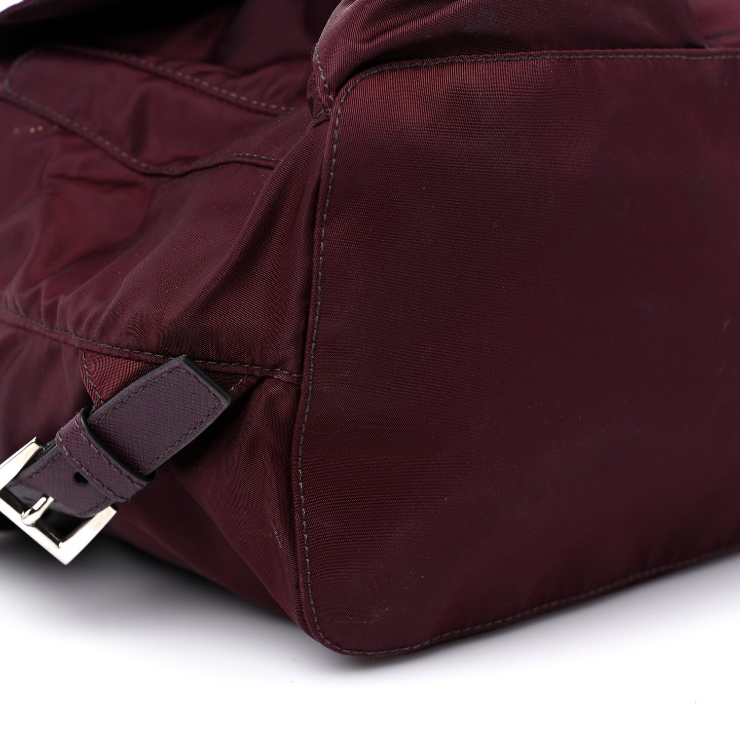 Prada Tessuto Nylon Vela Medium Backpack Bordeaux 8 of 14
