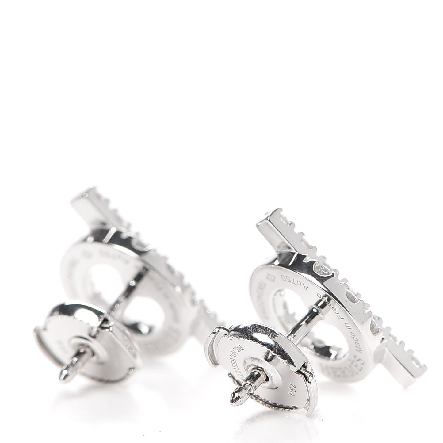 18K White Gold Diamond Finesse Earrings
