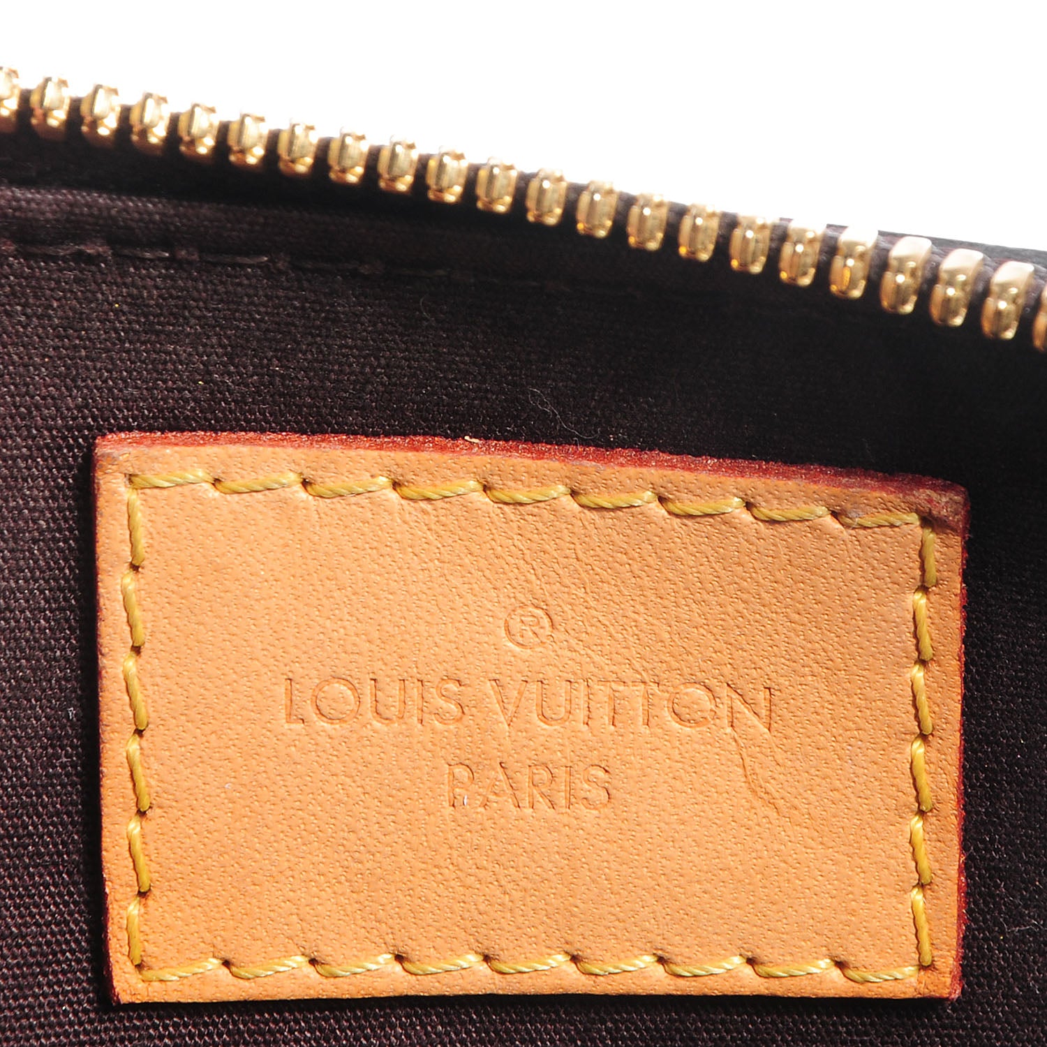 Louis Vuitton Vernis Alma BB Amarante 7 of 9