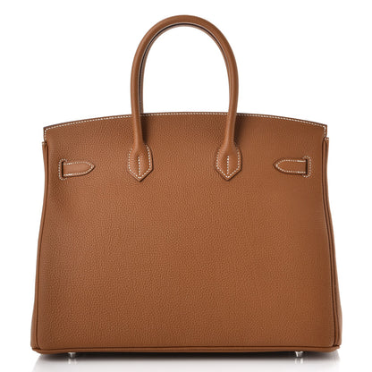Hermes Togo Birkin 35 Gold 4 of 38
