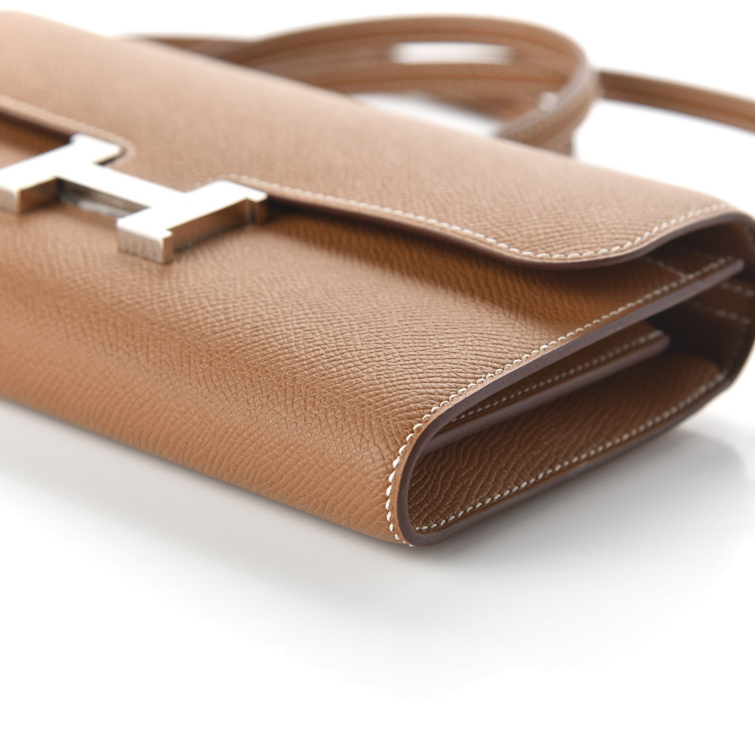 Hermes Epsom Constance Long Wallet To Go Gold 7 of 10