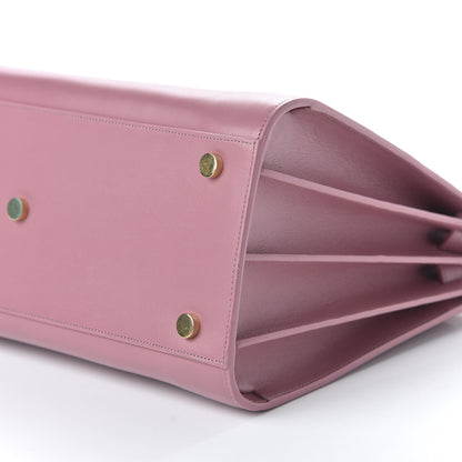 Saint Laurent Calfskin Small Sac De Jour Dark Rose 7 of 9