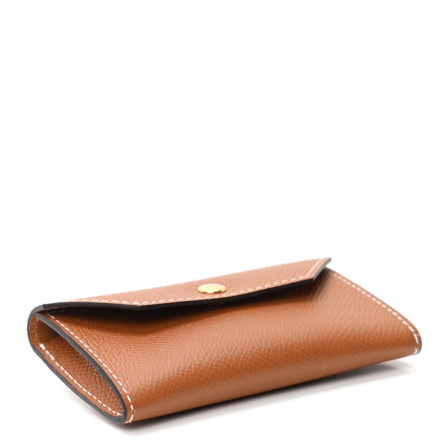 Hermes Epsom Kelly Pocket Belt Gold 6 of 7