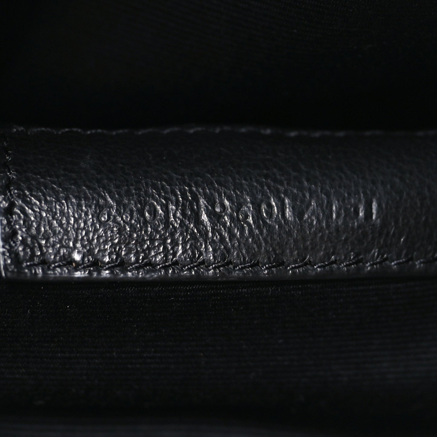 Wool Calfskin Rive Gauche Bucket Bag Black Gold