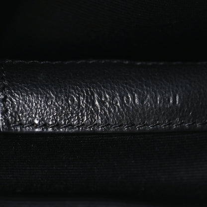 Saint Laurent Wool Calfskin Rive Gauche Bucket Bag Black Gold 8 of 11
