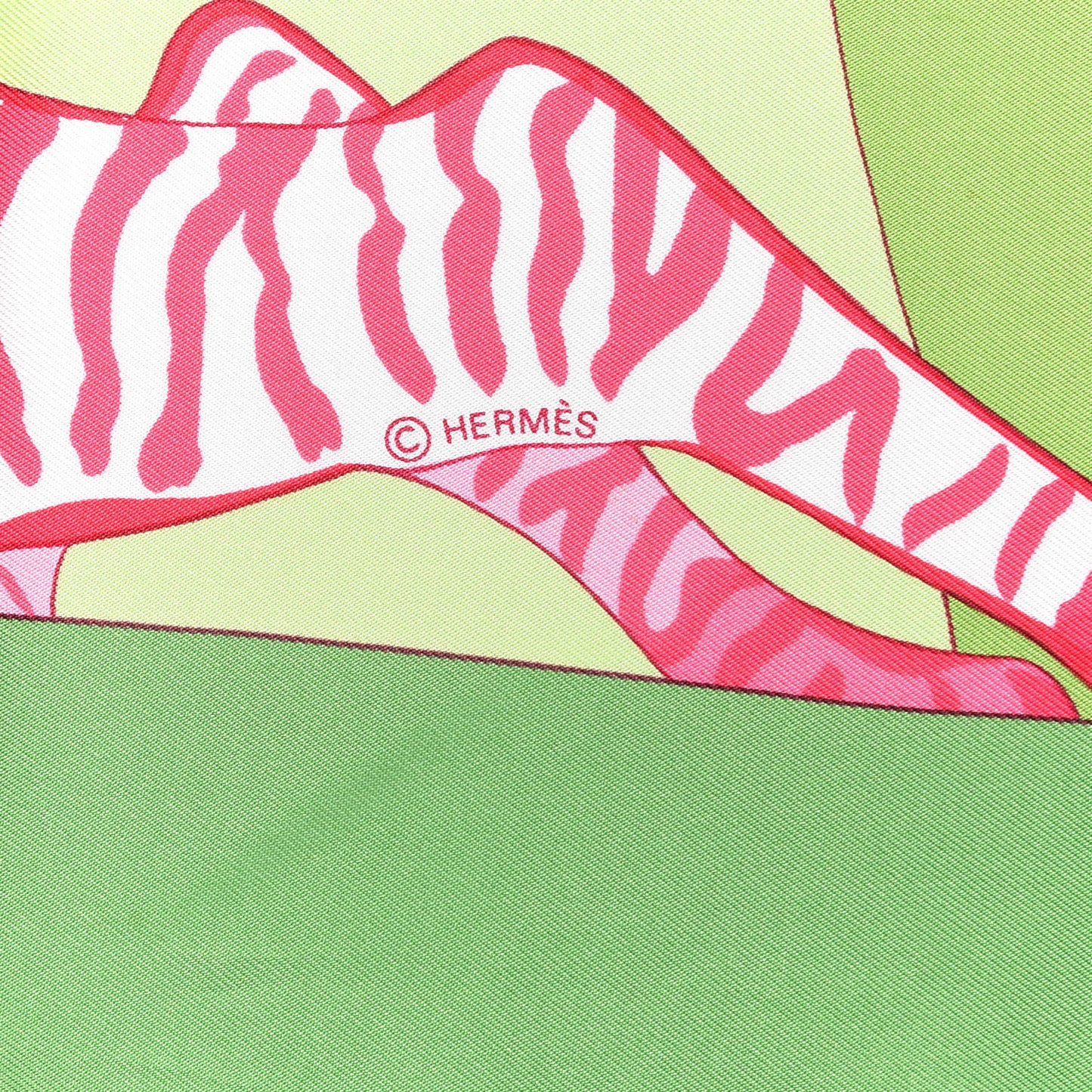 Silk Les Zebres II Scarf 90