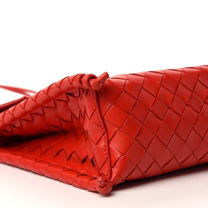 Bottega Veneta Nappa Intrecciato Small Knot Flap Crossbody Nail Polish 6 of 9