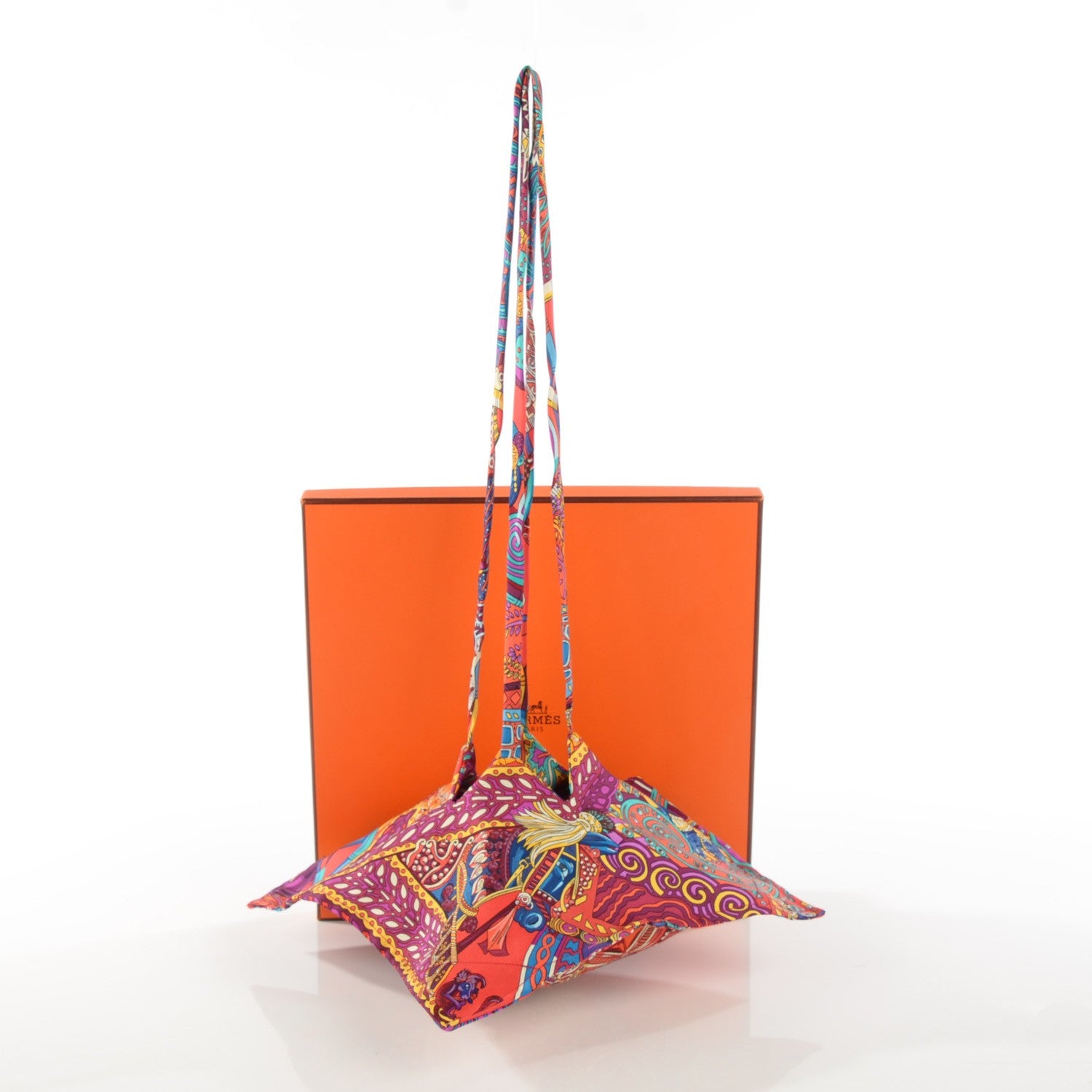 Hermes Silk Petit H Net Bag 8 of 8