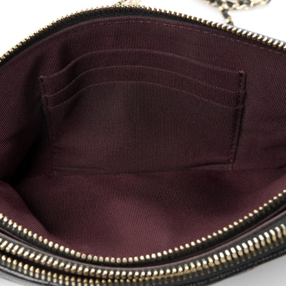 Chanel Caviar Quilted Small Clutch With Chain Black 6 of 12
