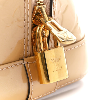 Louis Vuitton Vernis Alma PM Blanc Corail 8 of 13